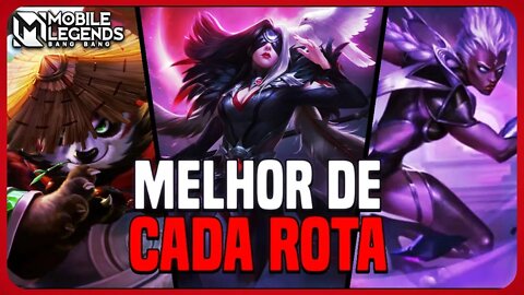 TOP 3 MELHORES HERÓIS DE CADA POSIÇÃO | NOVEMBRO 2022 | MLBB