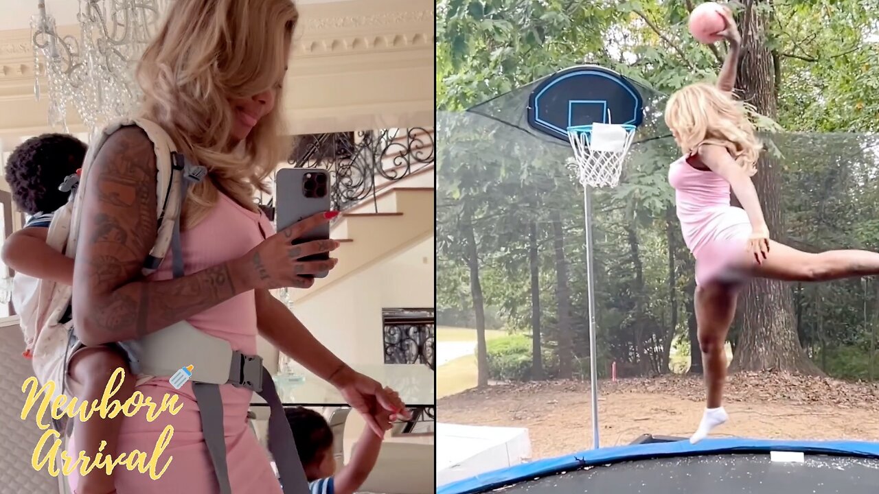 Summer Walker Unlocks Her Inner Michael Jordan During Mommy Duty! 🏀