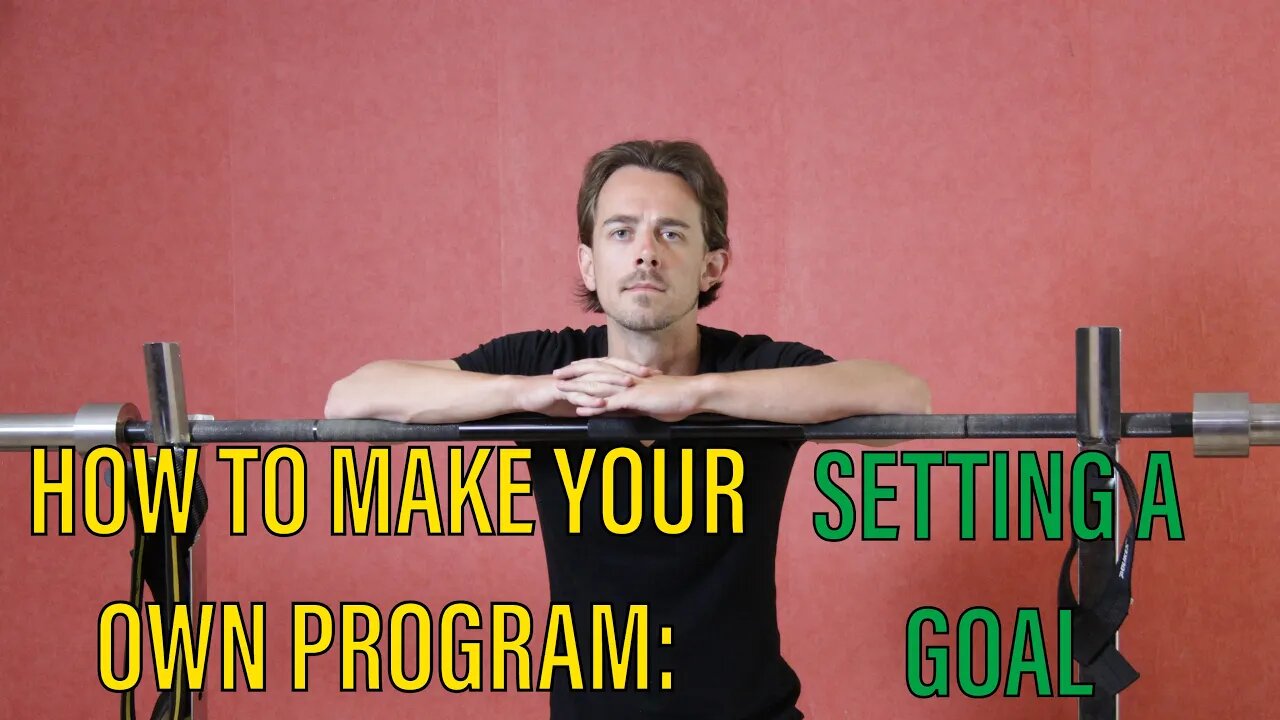 Making Your Own Training Program: SMART Goals