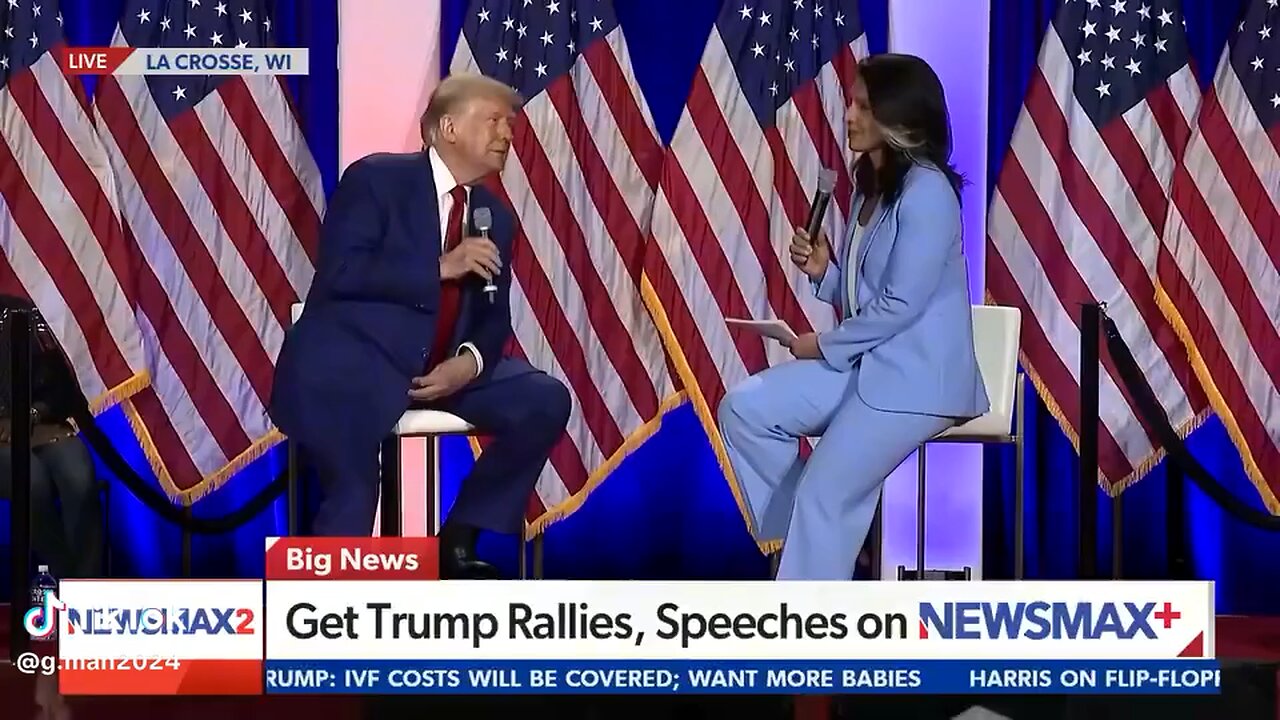 Tulsi Gabber’s interview with Donald Trump campaign team 2024