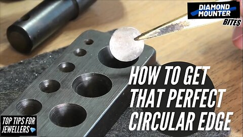 How to Easily make a Disc or Collet Perfectly Round