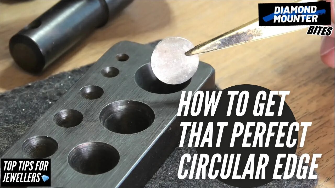 How to Easily make a Disc or Collet Perfectly Round