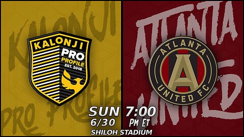 Kalonji Pro-Profile v. Atl United Academy | UPSL GA Conf. Premier Division Playoffs | June 30, 2024