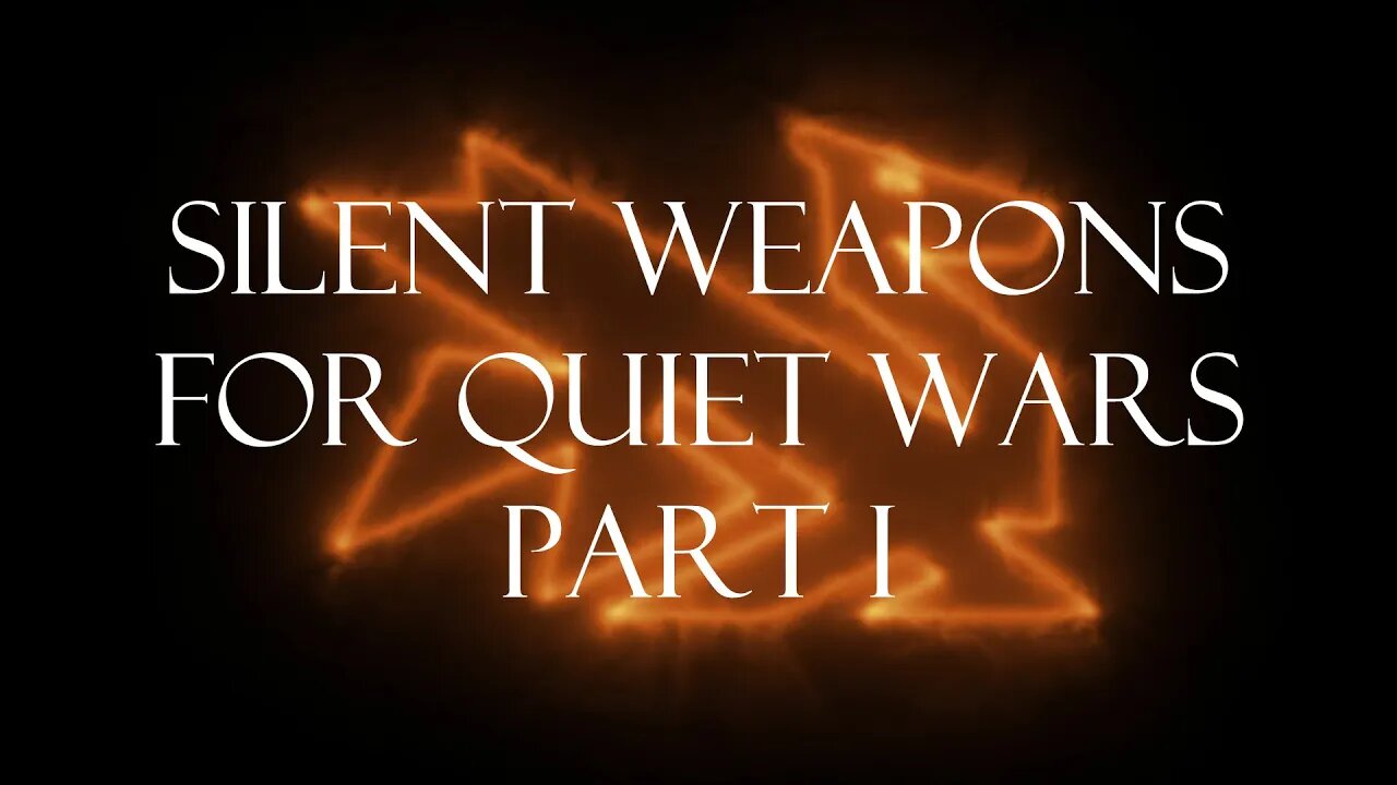 Behold A Pale Horse: Silent Weapons For Quiet Wars