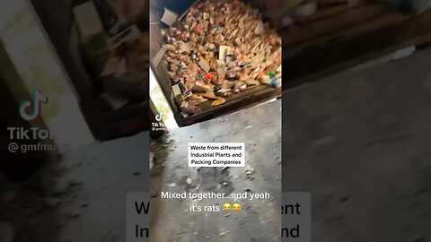 Waste from different Industrial Plants and Packing Companies!