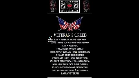 veterans creed
