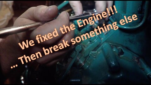 We got the engine RESTARTED!..... and then broke more stuff(Volva Penta D2-55) - Ep. 38