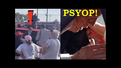 Secret Service Cue Cameraman To Take Iconic Photos Of Trump For The Mass Hypnosis!