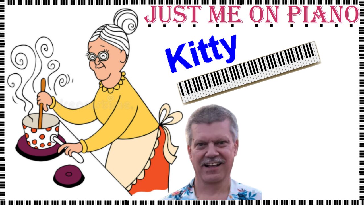 Strange Rock song - Kitty (Michael Knott) cover by Just Me on Piano / Vocal