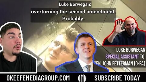 James O'Keefe VIDEOTAPES John Fetterman's Assistant and ADMITS IT, Democrats WANT TO ELIMINATE 2A