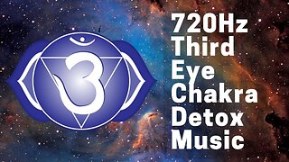 Third Eye Chakra Cleanse Music @ 720 Hz
