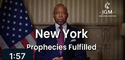Prophecy Fulfilled