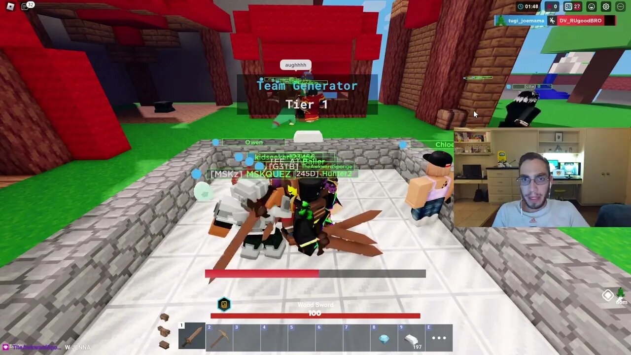 🙀 ROBLOX BEDWARS!! PLAYING WITH VIEWERS!! COME JOIN!! 😸 | !roblox | !commands | !socials