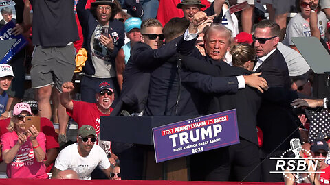 WATCH: Full Video of Assassination Attempt on President Trump at Rally in Butler, PA - 7/13/24