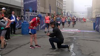 And they're off: the Buffalo Marathon