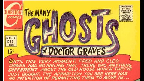 Many Ghosts of Doctor Graves Charlton Comics Group