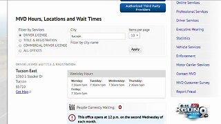 ADOT making it easier to find MVD wait times
