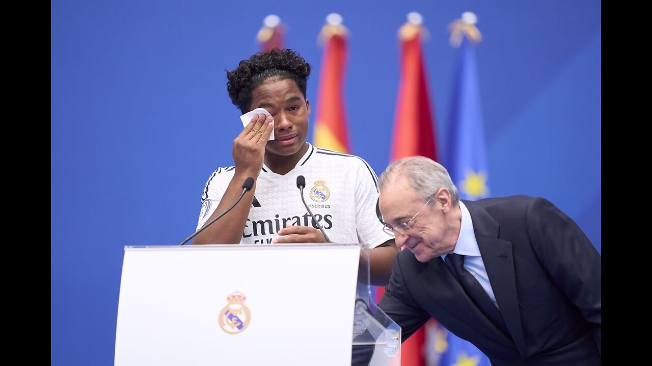 Endrick's Emotional Real Madrid Debut!
