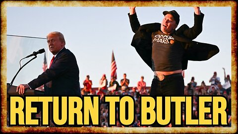 Trump RETURNS To Butler, PA for MASSIVE Rally With Elon Musk