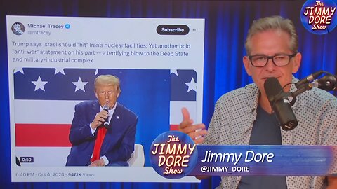 The Jimmy Dore Show: Trump goes ALL-IN on striking Iran´s nuclear facilities