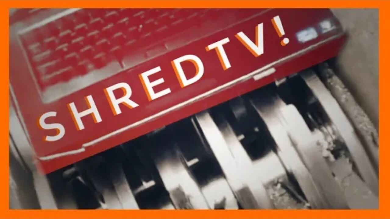 I’m not kidding, ALL electronics are evil and should be destroyed!! Live Shred Event
