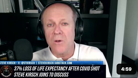 Study Exposes Massive Life Expectancy Plunge for Covid-Vaxxed