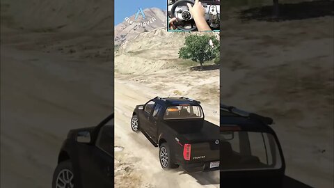 Nissan Frontier - GTA V Off-Road | Logitech g27 gameplay E09 #shorts