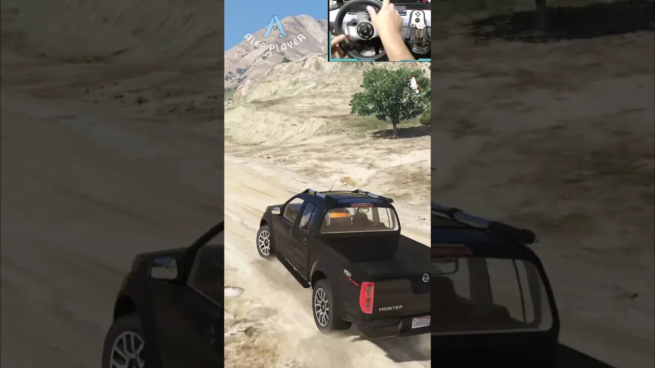 Nissan Frontier - GTA V Off-Road | Logitech g27 gameplay E09 #shorts