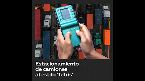 Clases magistrales de estacionamiento 'Tetris' para camiones