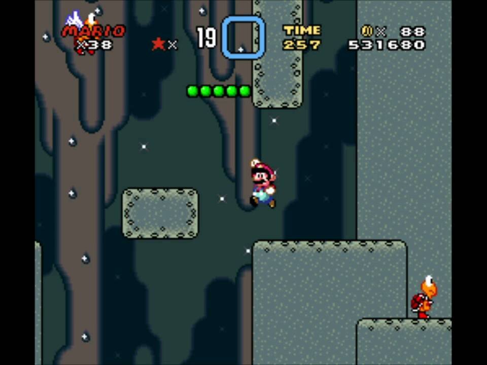 Jogatina de super Mario workd (SNES)