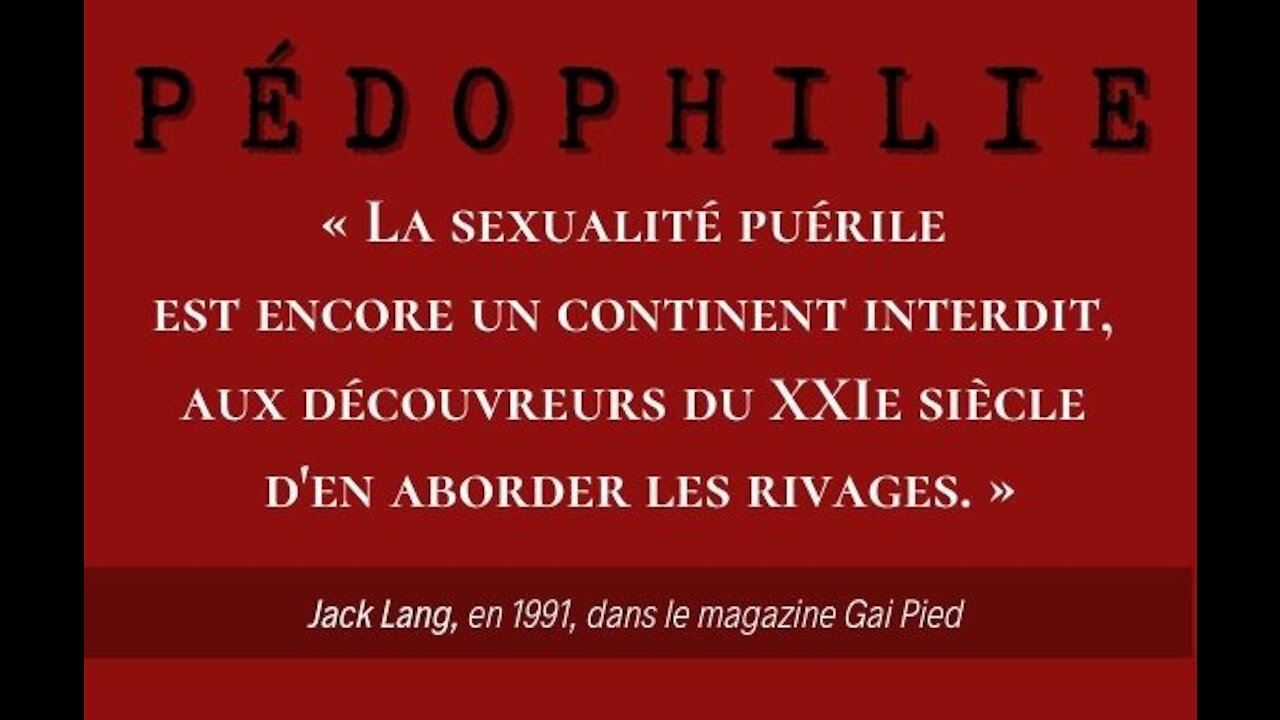 Paul Joseph Watson | [VF] Les pédophiles gouvernent le monde