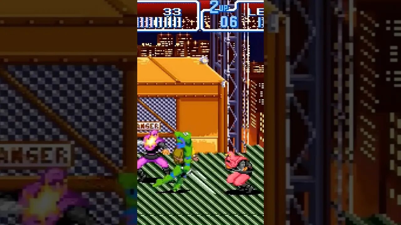 O Casco Não Serve Pra Nada! - TMNT - Turtles in Time COOP Snes