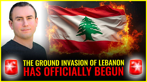 🚨 ALERT: THE GROUND INVASION OF LEBANON HAS OFFICIALLY BEGUN
