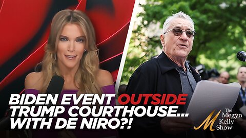 Flailing Biden Campaign Holds Press Conference Outside Trump Trial... w/ Robert De Niro & 1/6 Cops?!