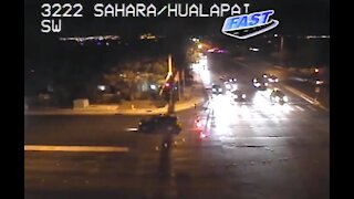 Police investigate deadly crash involving motorcycle in west Las Vegas
