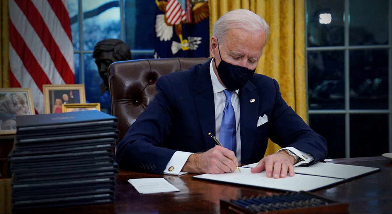 Biden Signs Record 30 Executive Orders, Except Not According To Government Website!