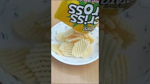 Sweet Corn Potato #munchlife#snack#asmr#sound#potato#crisscut#crunchy#corn#asia#philippines#cheap