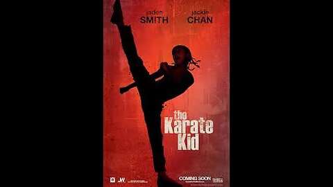 Cross kick Studio Films karate kid Jaiden Smith and Jackie Chan