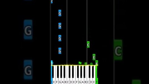 Peppa Pig Theme Piano Tutorial. Medium difficulty. #piano