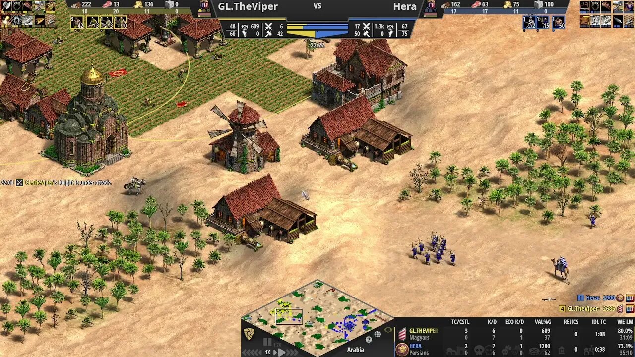 Does a better KD equal winning the Game? Hera takes on Viper: Age of Empires 2