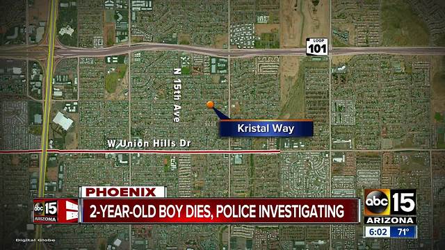 Child dies after found unresponsive in Phoenix