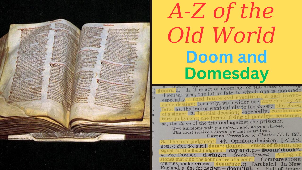 A-Z of the Old World| Doom and Domesday book. #bitcoin #short