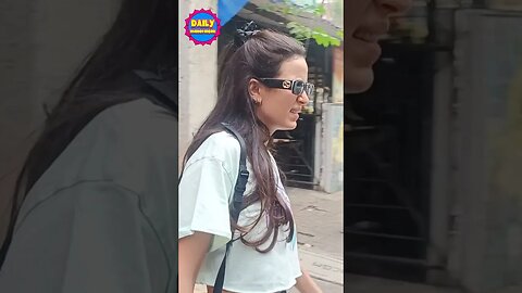 Hardik Pandya Wife Nataša Stanković Spotted Outside Gym In Bandra
