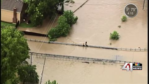 Several reports of high water in KC Northland