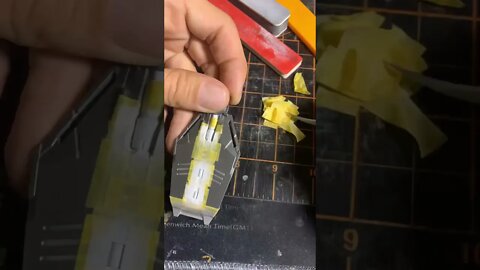 Masking away for hours and hours but it’s always worth it for the details #gunpla #gundam #ガンダム