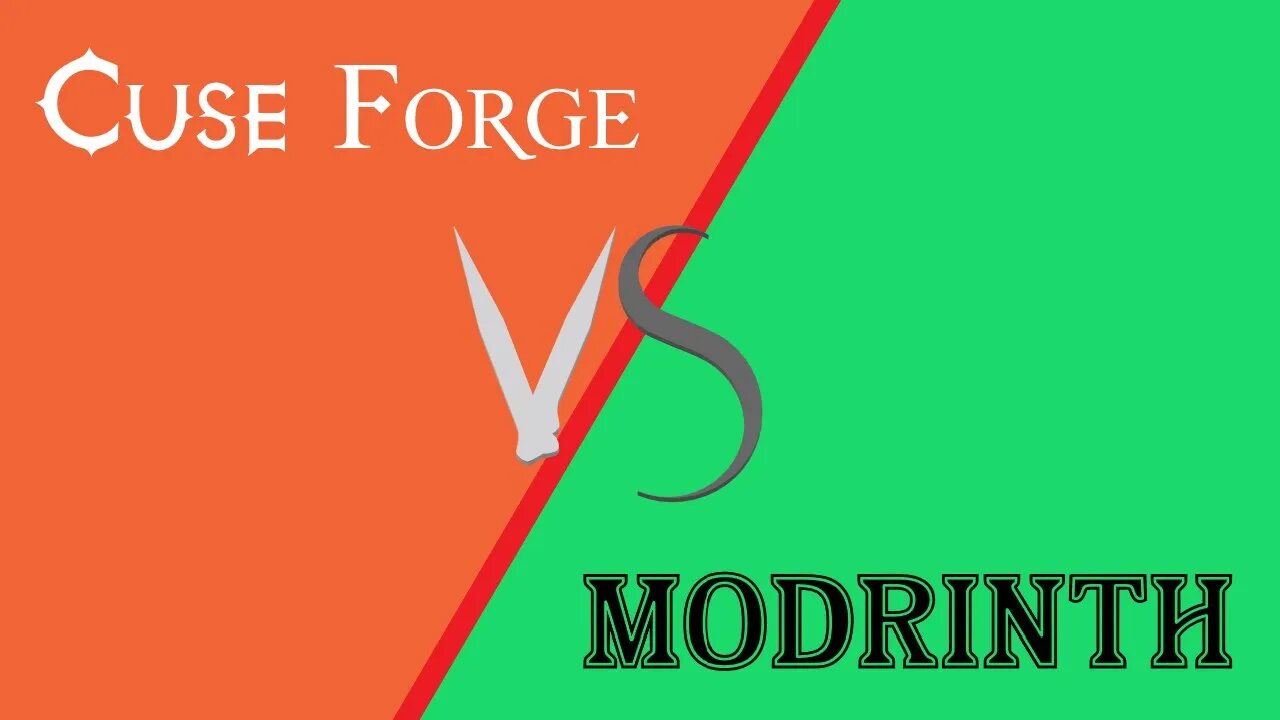 CurseForge VS modrinth App launch load times! who won?