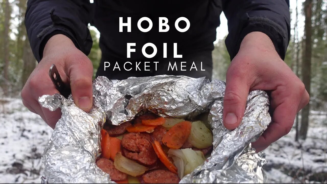 HOBO FOIL PACKET MEAL | EASIEST HIKING MEAL