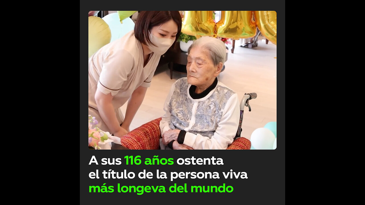 Japonesa de 116 años es la persona viva más longeva del mundo