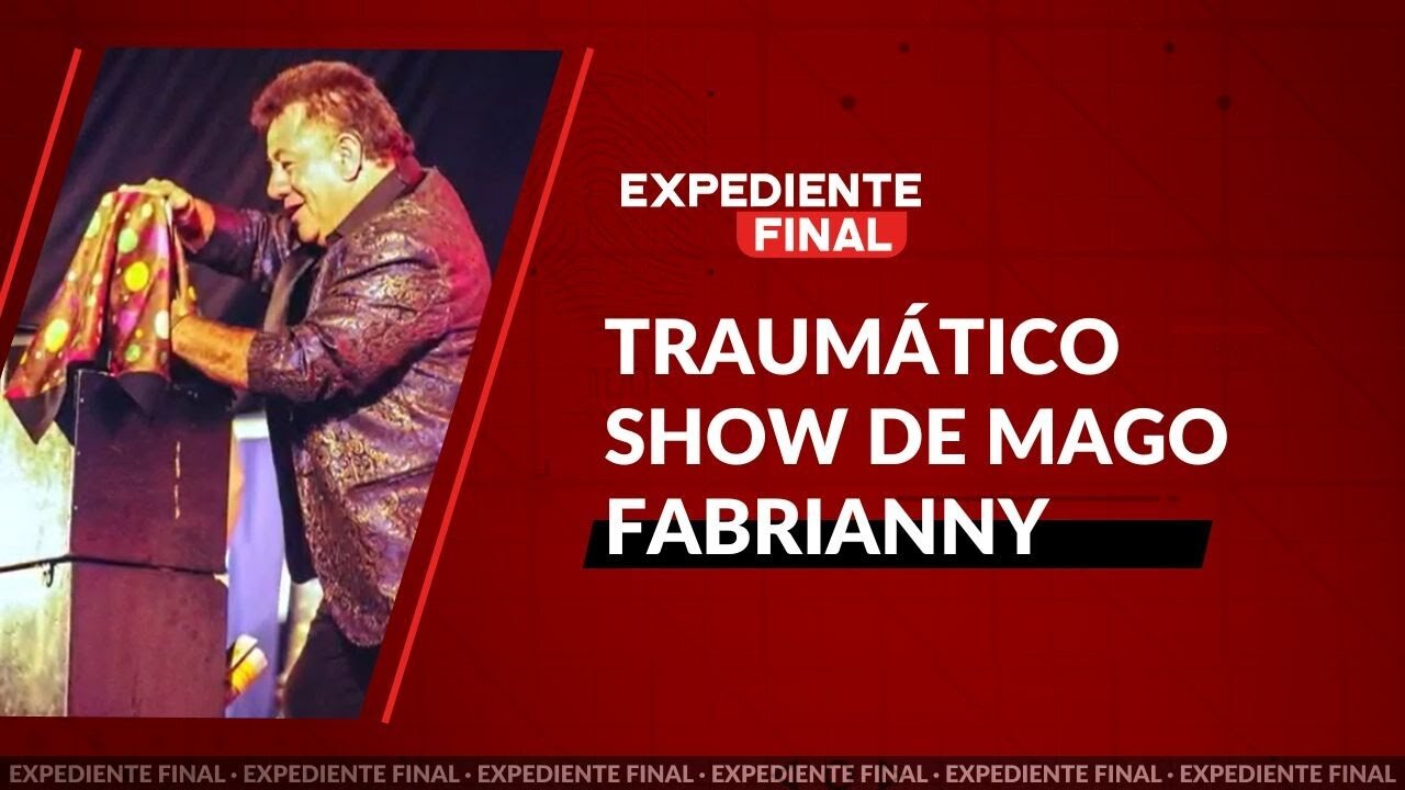 El mago Fabrianny presenció un crimen en plena fiesta infantil