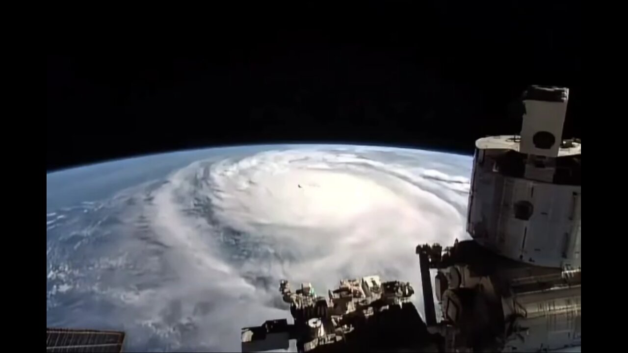 Hurricane Helene seen from outer space